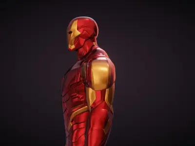 ironman 3d model avengers iron man 3D model