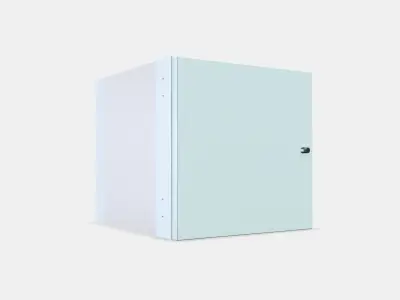 KALLAX Insert with door Low-poly 3D model