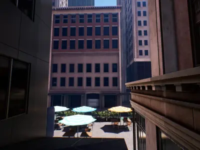 New York City Low-poly 3D model