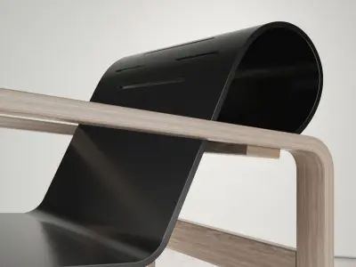 Paimio Armchair 3D model