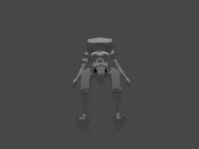 Cowboy robot  3D model