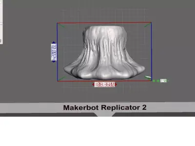 3d printed candle 3D print model