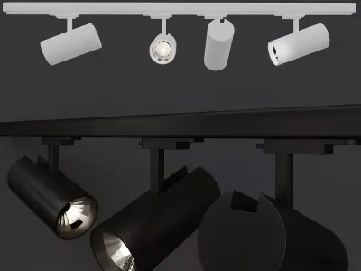 SEVENTIES three lights 3D model