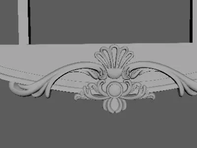 sofa  High quality 3d models for processing on a cnc machine 3D model