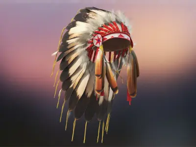  Native American Headdress 