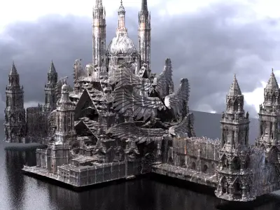 Lycan City building  3D model