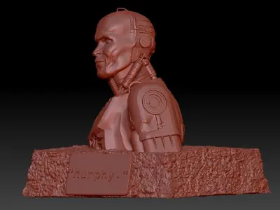 Murphy - Robocop 3D print model