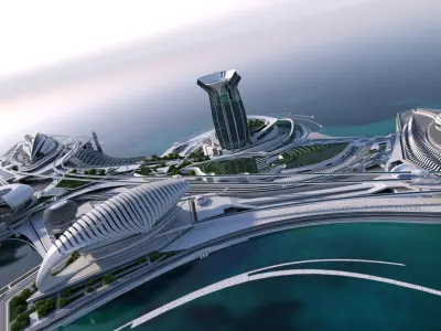 The City of The Future 5 3D model