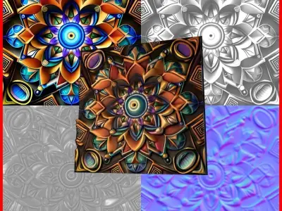 Texture pack for game asset Texture