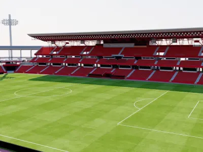 Nuevo Estadio de Los Carmenes - Granada Spain 3D model