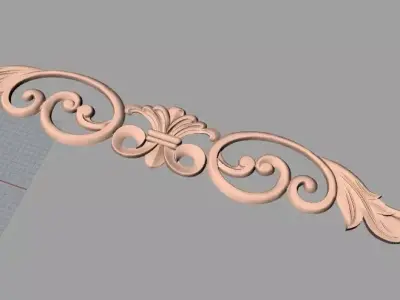 3D carved model furniture 3D design used for artcam aspire E752 3D model
