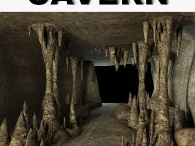 Cavern 3D model