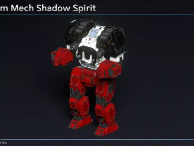Medium Mech Collection I 3D Model Pack