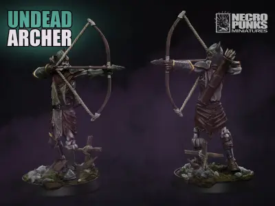 UNDEAD COURT set 3D print model