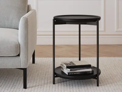 Plateau Wood Coffee Tables 3D model