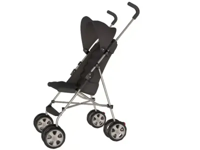 Baby Strollers Collection 3D model