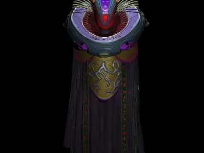 Vorlon Commander  3D model