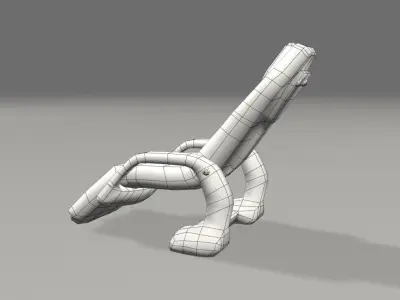 scifi recliner 3D model