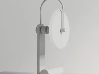 Universe Desk Lamp Low-poly 3D model