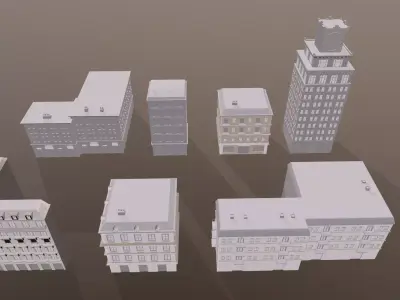 Buildings building 3D model
