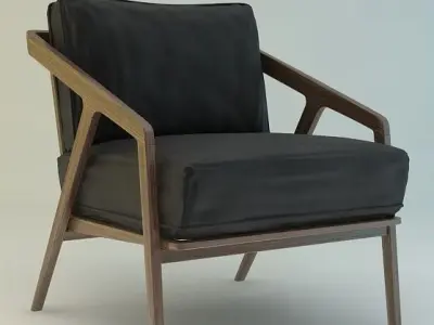 Lounge Chair - Katakana  3D model