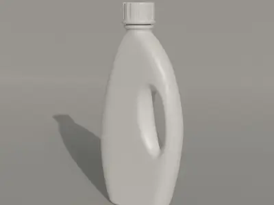 Detergent Bottle Mockup Free low-poly 3D model