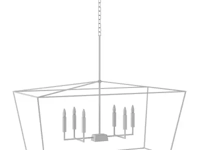 Harrington island Chandelier 3D model
