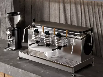 CAFE BAR NO21 A 3D model