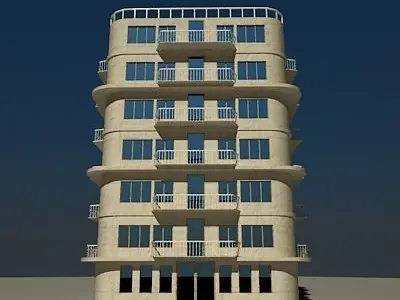  Building 01 3D model