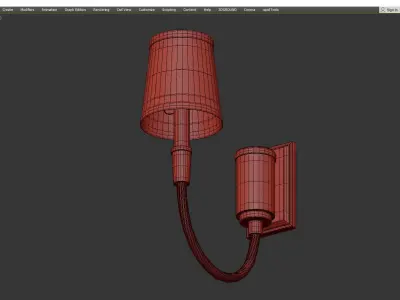 VIVIEN WALL Low-poly 3D model