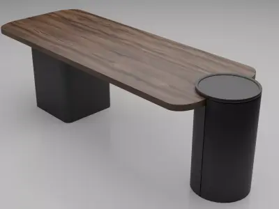 Coffee table Dia Free 3D model
