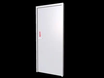 3D Door Low-poly 3D model purchase