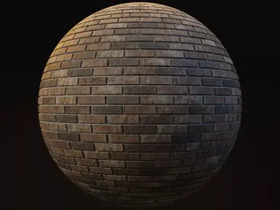 Saratoga King Running and Stack Bricks Texture Texture