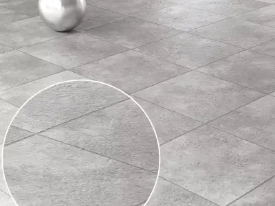 Concrete Floor Set05 Low-poly 3D model