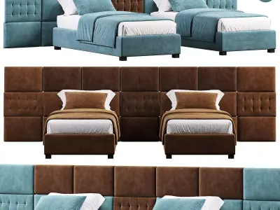 Marlene Bed By Twils 3D model