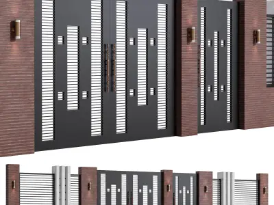  Fencing 22 3D model