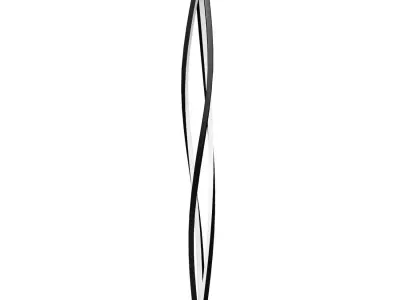 Outdoor designer lamp In The Wind by Nemo black 3D model