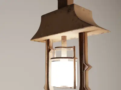 new york street light 3D model