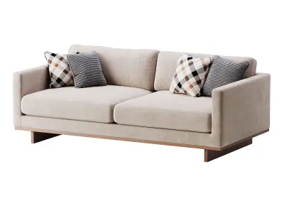 Everly sofa 3D model