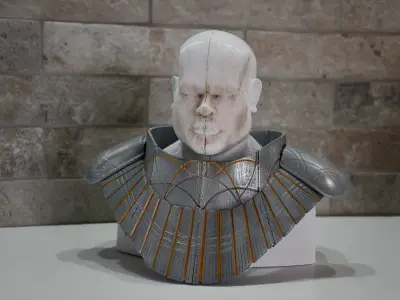 Stargate Serpent Guard Cosplay 3D print model 3D print model