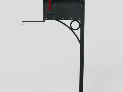 American Mailbox 3D model