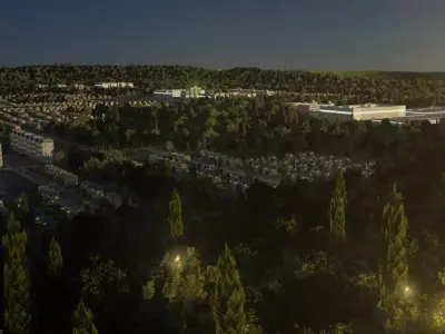 Freeway04 Suburbs 3D model