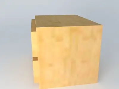 Chest of drawers DOORS HKOM2S 4 6 BRW Milano Oak 3D model