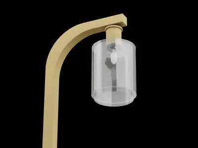 Desk Lamp Furniture Low-poly 3D model