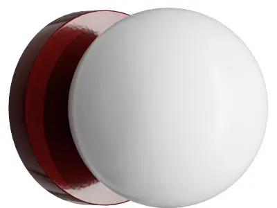 Nuevola Minimalist Wall Light 3D model