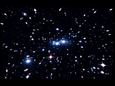 Horologium Supercluster 3D model