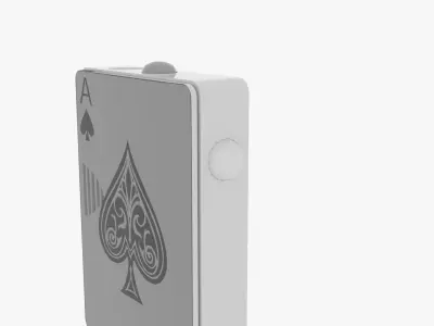 Playing Card Type Lighter 3D model