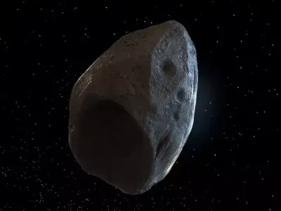 Detailed asteroid 3D model