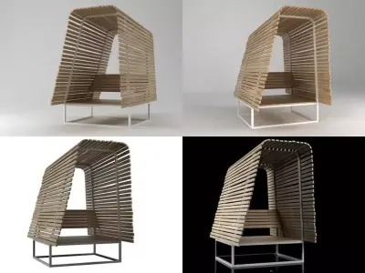 Illu Armchair 3D model