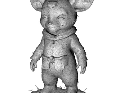 Woodland Fae Character Pack 10 High-Poly Kitbash Figures 3D print model